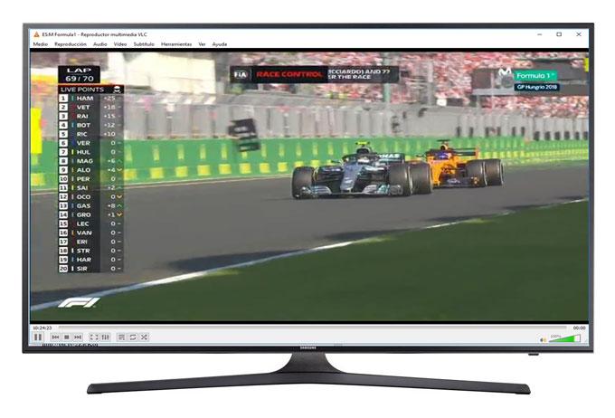 Ver F1 Online Gratis con Listas IPTV
