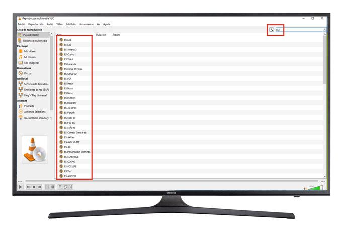 Ver Futbol Gratis en VLC con Listas IPTV