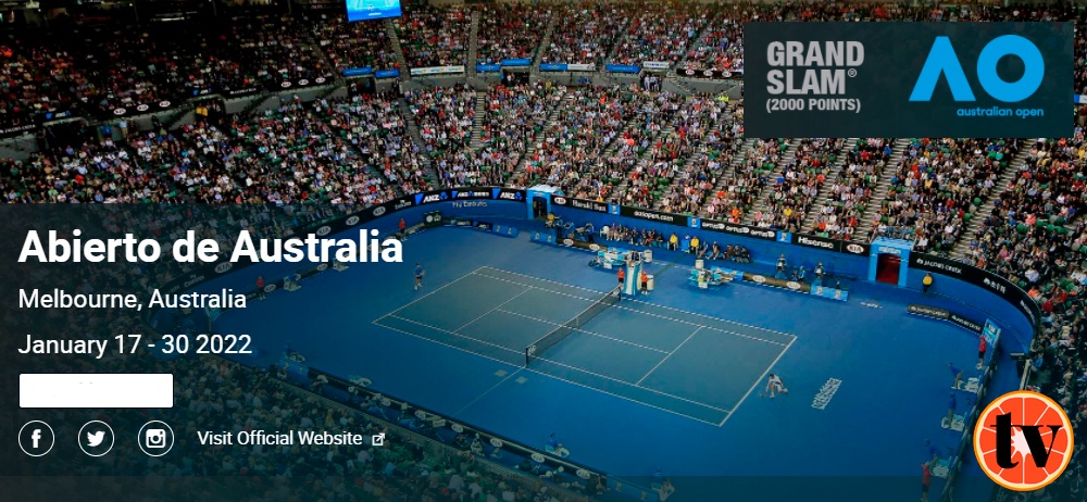 Ver Tenis Open de Australia en Directo Gratis