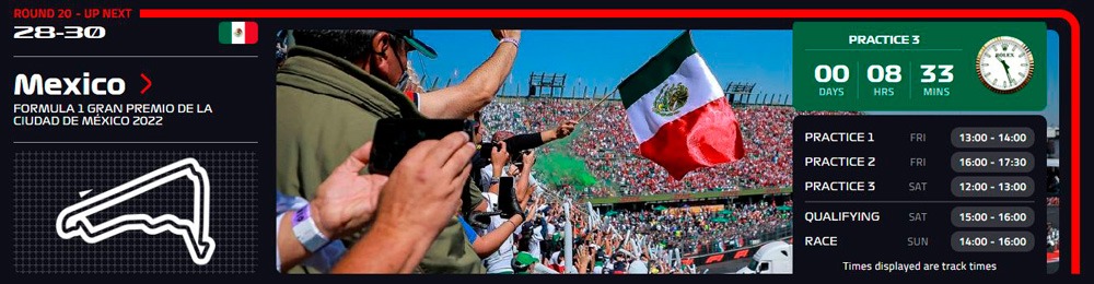 22-Mexico Ver F1 gratis